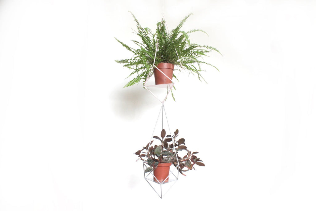 Geometric hanging planter - Plant hanger ''Crystal'' from ''GEM collection''