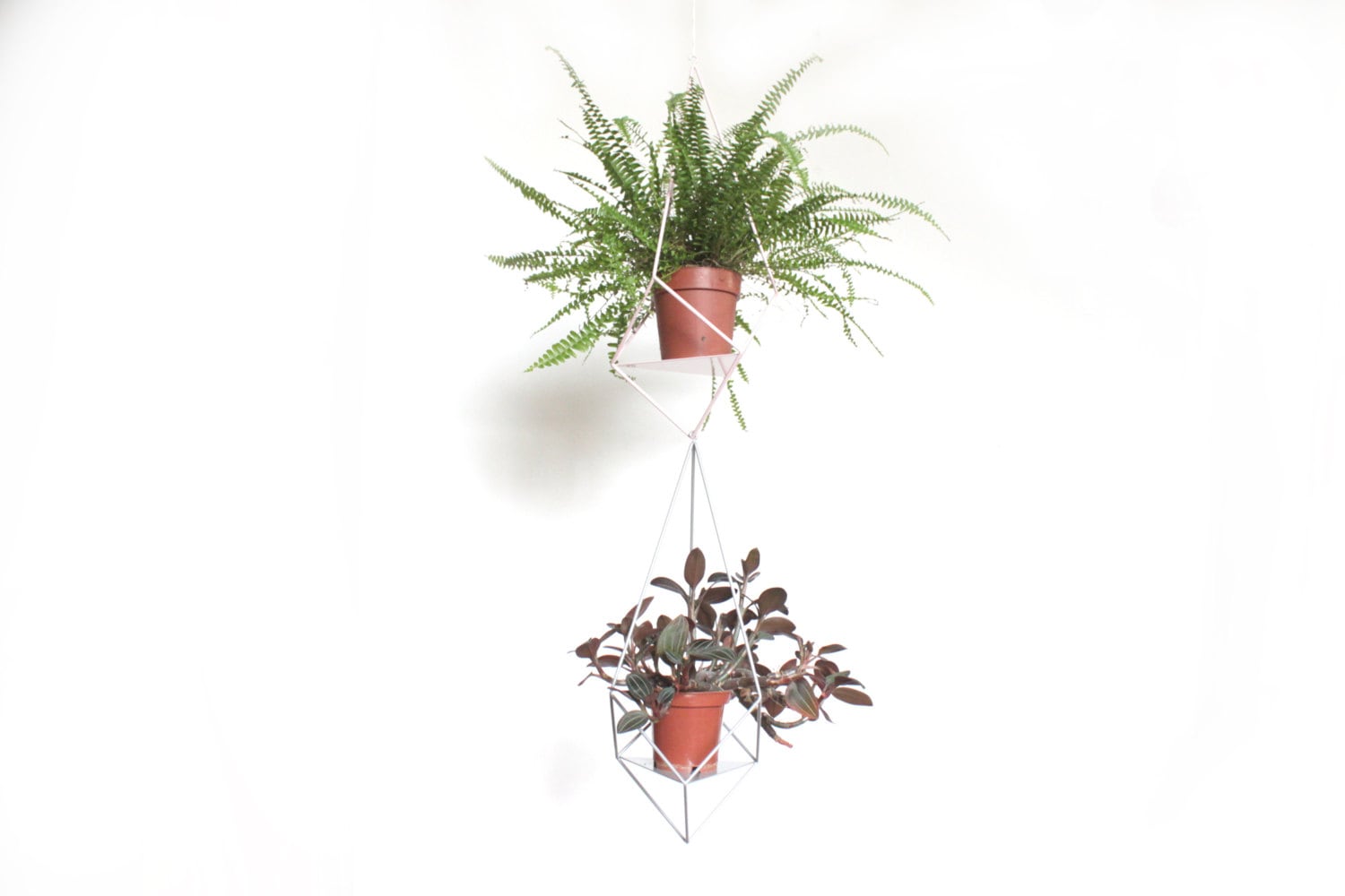 Geometric hanging planter - Plant hanger ''Crystal'' from ''GEM collection''