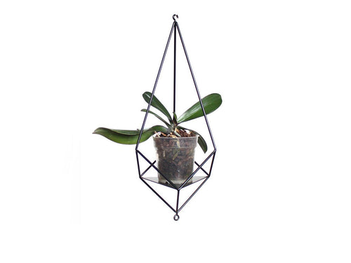 Flower hanging planter - Plant hanger ''Crystal'' from ''GEM collection''
