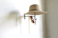 Wall Mounted Hat and Helmet Rack: Multi-Function Display