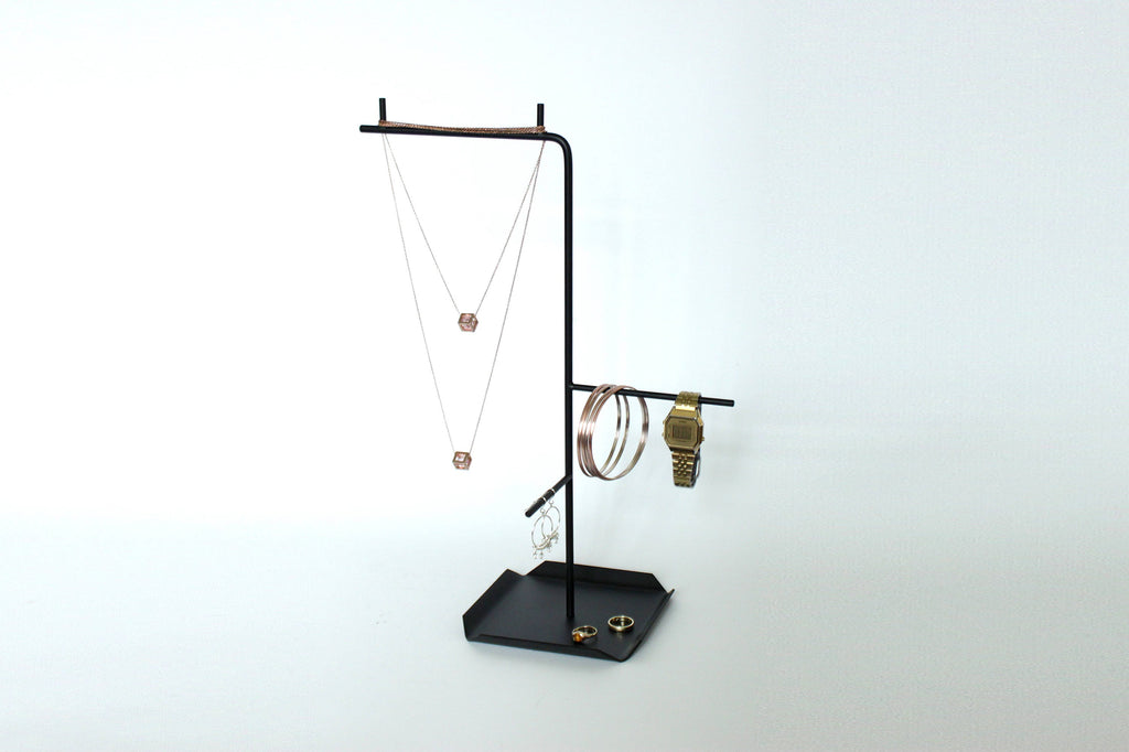 Metal Jewellery organizer - display - metal cube tray for tiny accessories