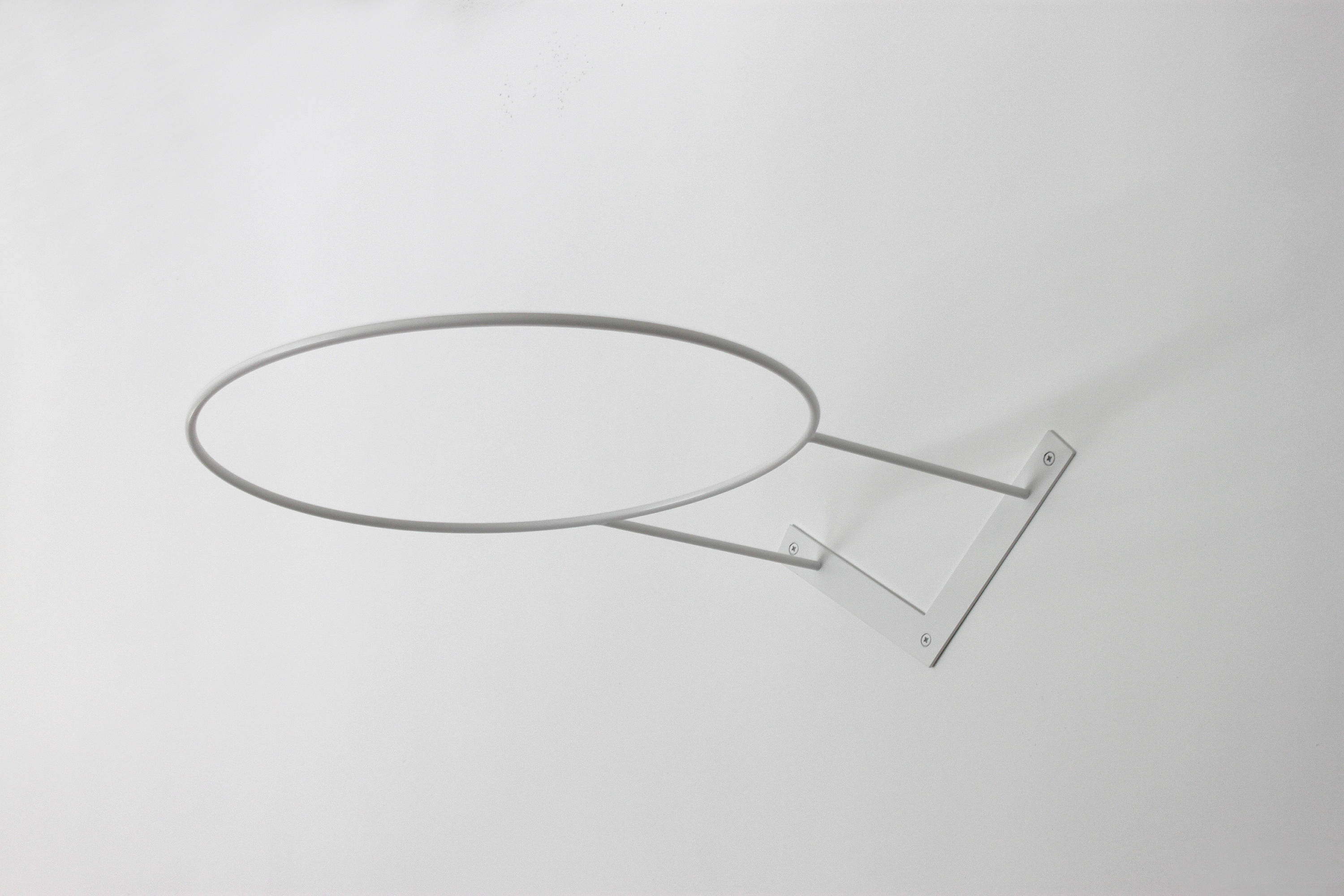 Wall Mount Yoga Ball Holder: Powder Coated Steel Exercise Ball Rack