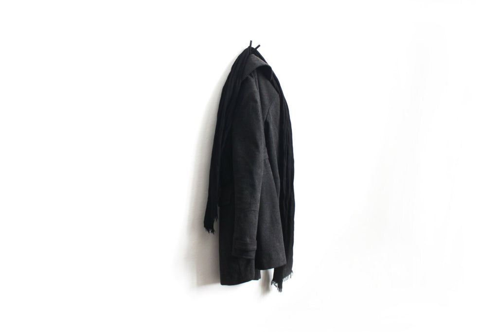 Small Metal Twig Hook: Steel Coat & Accessory Holder