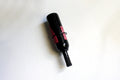 Upside Down Wine Bottle Holder: Powder Coated Steel Wall Mount