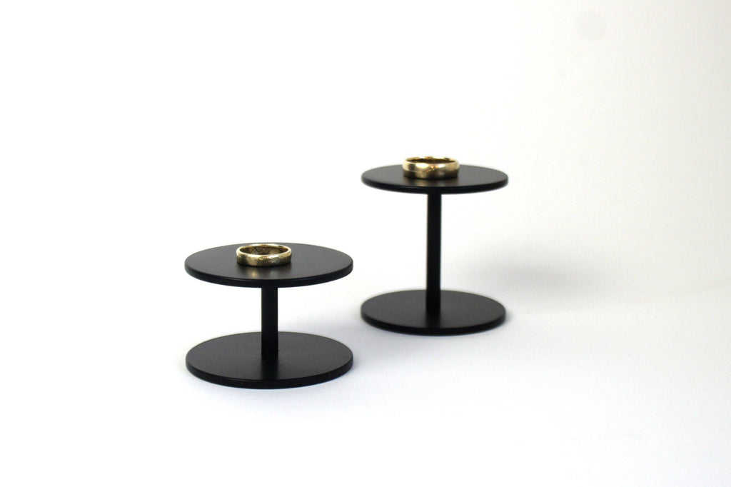 Steel Jewelry Display Stand Set: Modern Exhibition Stands