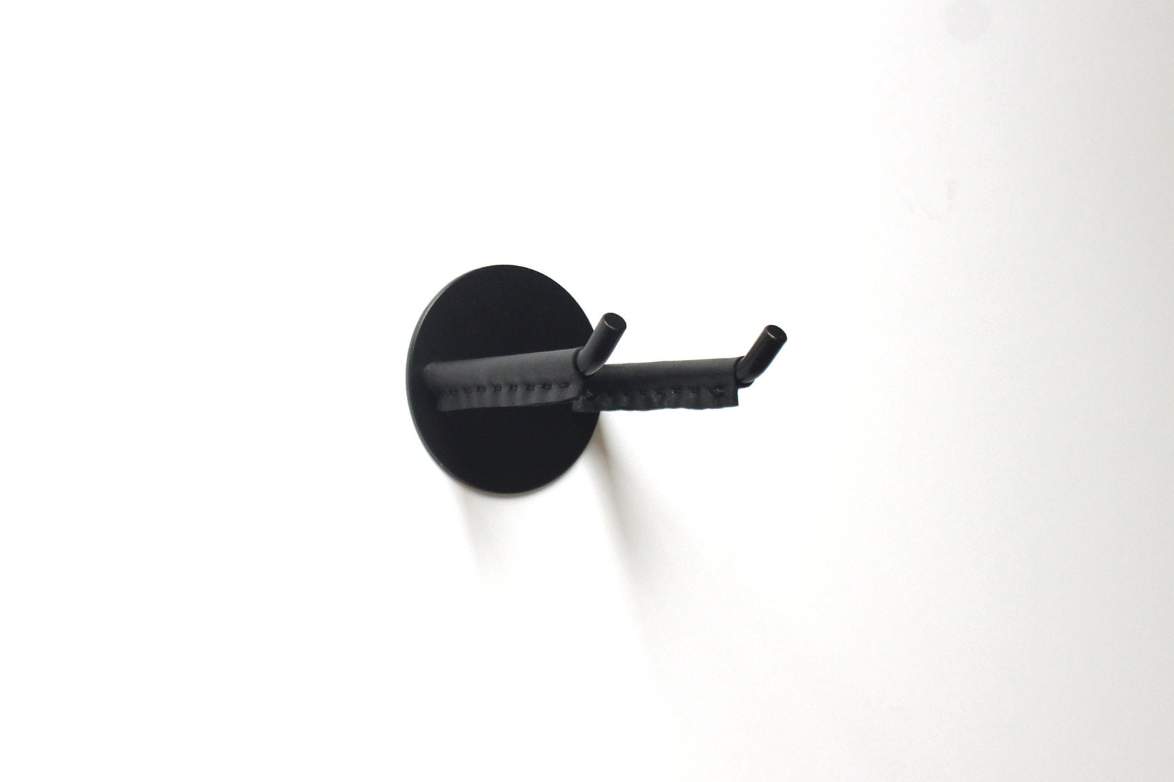 Multi-purpose holder - metal steel welded powder coated hook - tennis rocket holder
