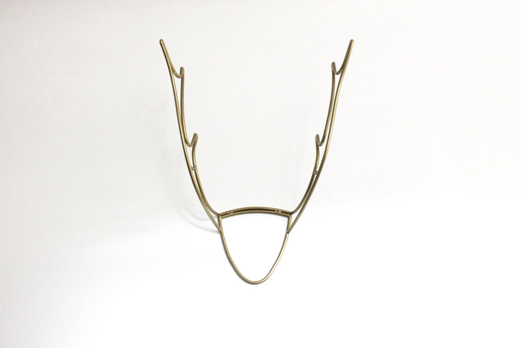 Deer Antler Bike Rack: Handmade Steel Bike Hanger