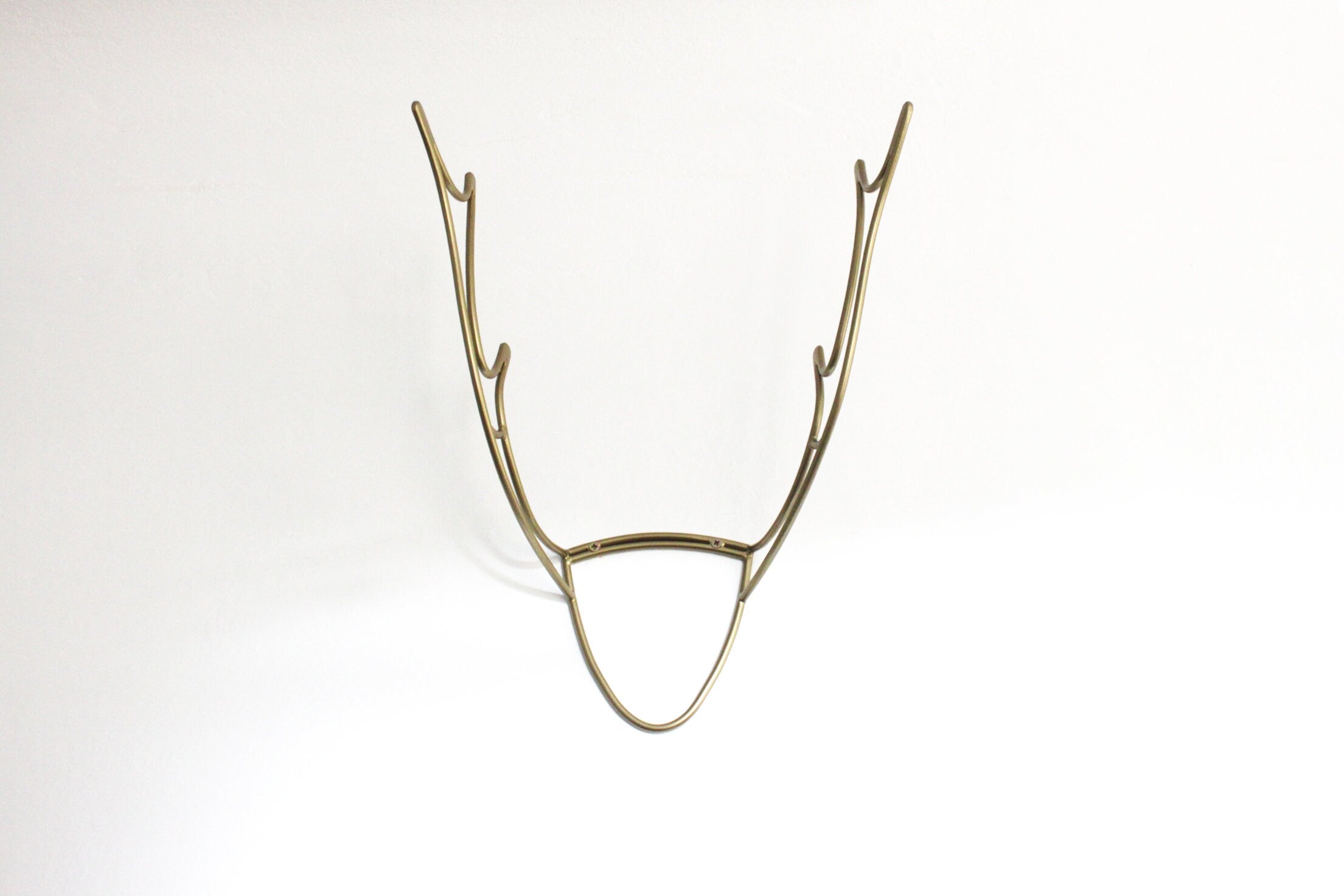 Deer Antler Bike Rack: Handmade Steel Bike Hanger