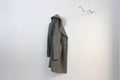 Wall Mount Metal Clothes Hanger - Modern Iron Display Rack