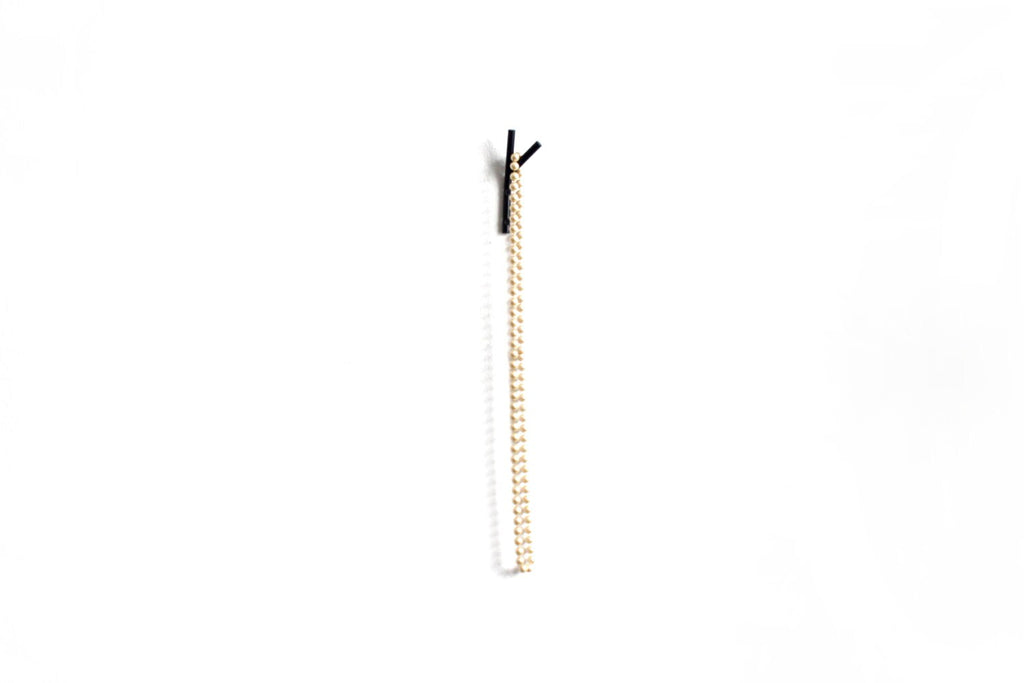 Small Metal Twig Hook: Steel Coat & Accessory Holder