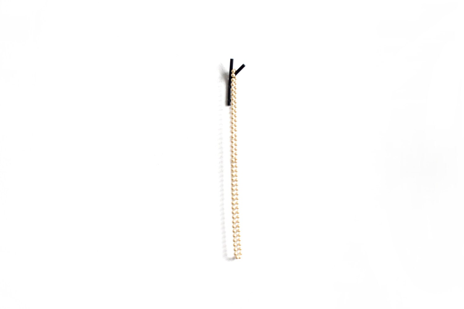 Small Metal Twig Hook: Steel Coat & Accessory Holder