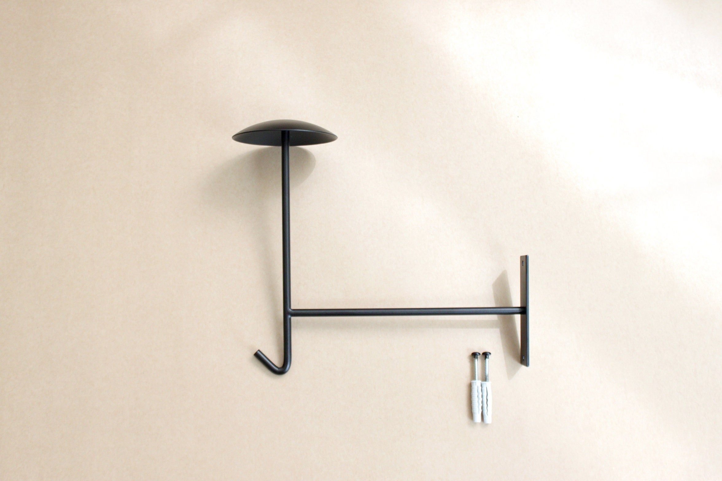 Wall Mount Hook: Helmet, Hat, Coat & Accessory Organizer