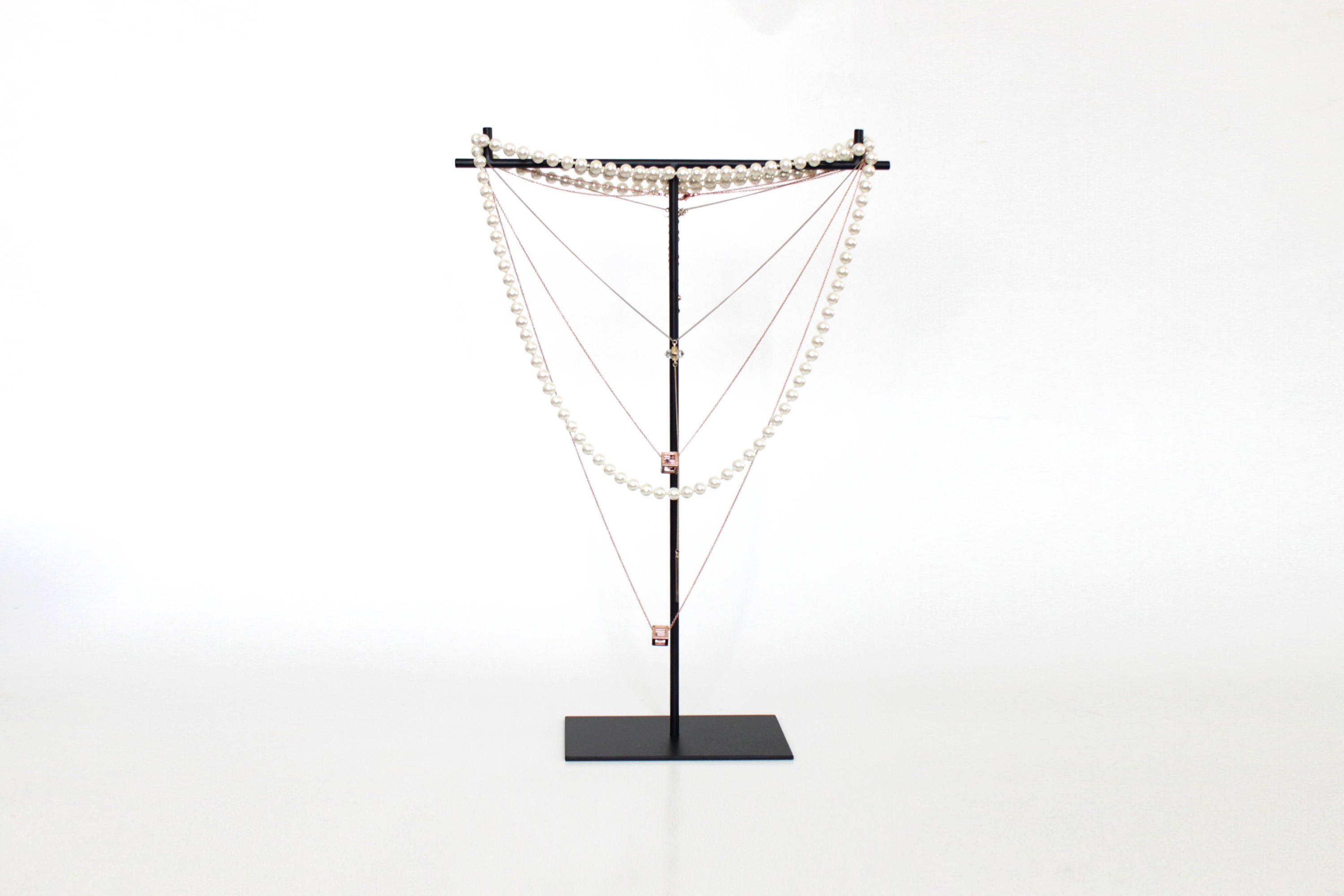 Necklace T Stand: Jewelry Display Organizer