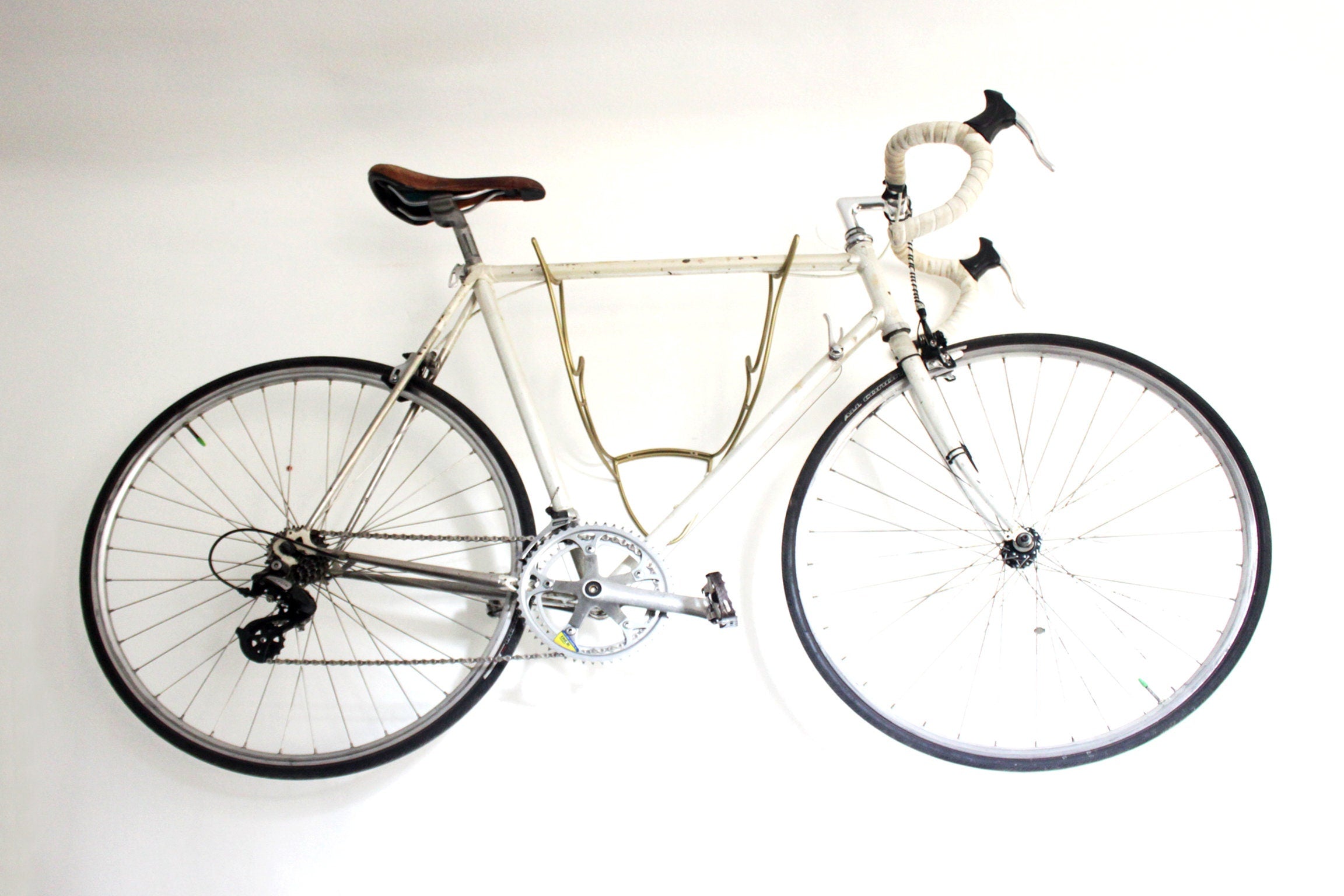Deer Antler Bike Rack: Handmade Steel Bike Hanger