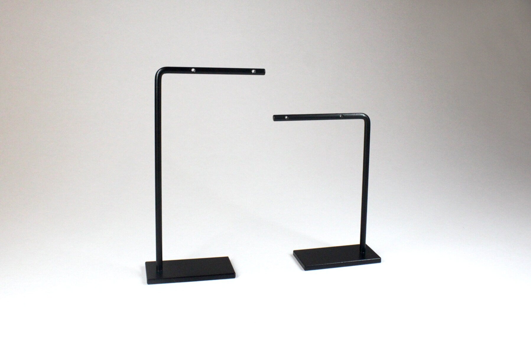 Set of Two Metal Earring Display Stands: Jewelry Organizer