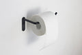 Handmade Powder Coated Steel Toilet Paper Roll Holder - Wall Mounted