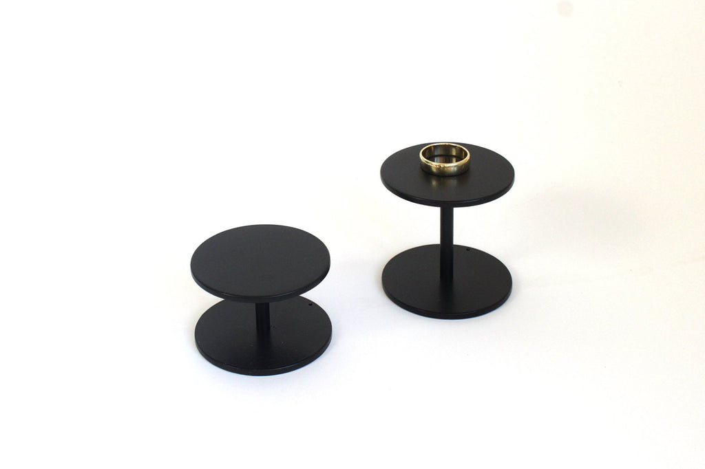 Steel Jewelry Display Stand Set: Modern Exhibition Stands