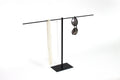Black Steel Jewelry Stand: Necklace & Accessory Display