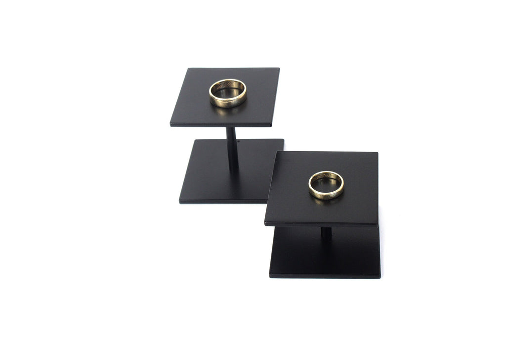 Steel Jewelry Display Stand Set: Modern Exhibition Stands