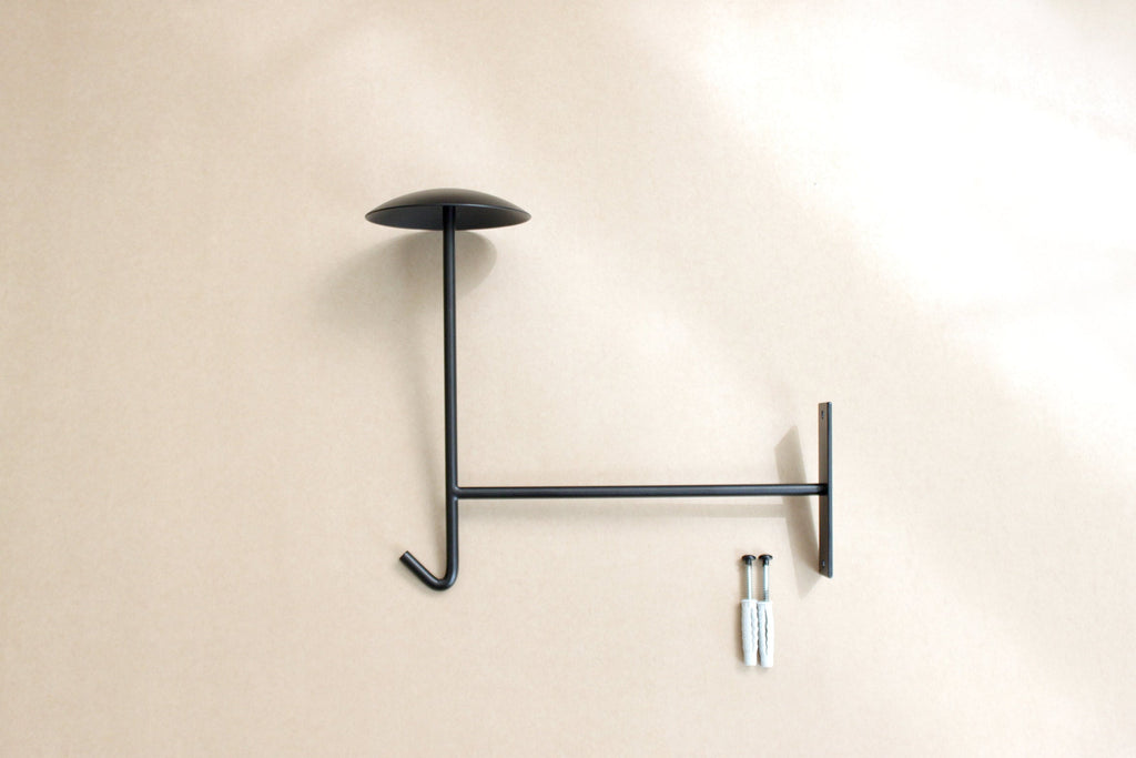 Wall Mounted Hat and Helmet Rack: Multi-Function Display