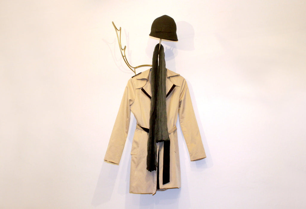 Deer Antler Bike Rack: Handmade Steel Bike Hanger