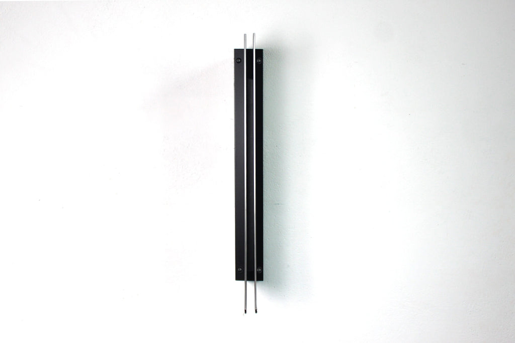Minimalist Metal Wall Signage: Double Sided Paper Print Holder