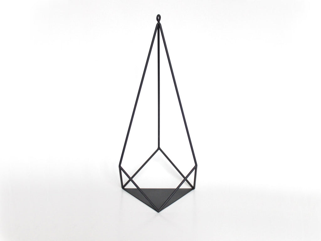 Geometric hanging or standing planter - Plant holder ''Brilliant'' from ''GEM collection''