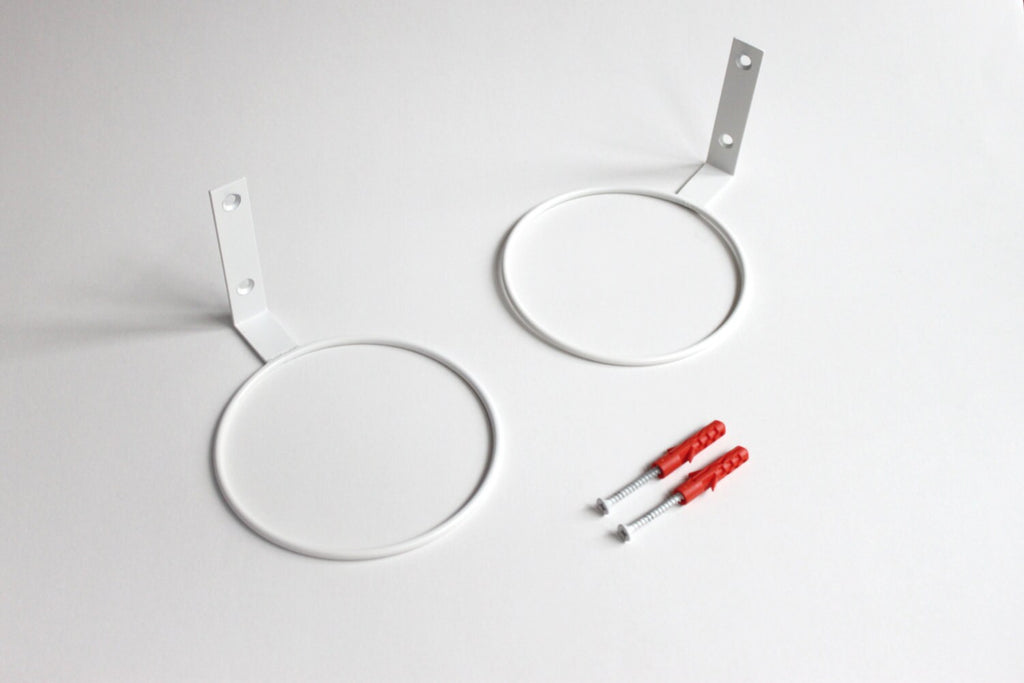 Plant-hold, Wall Mount Metal Flower Pot Ring Holder