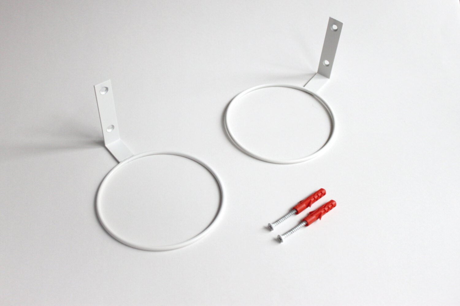 Plant-hold, Wall Mount Metal Flower Pot Ring Holder