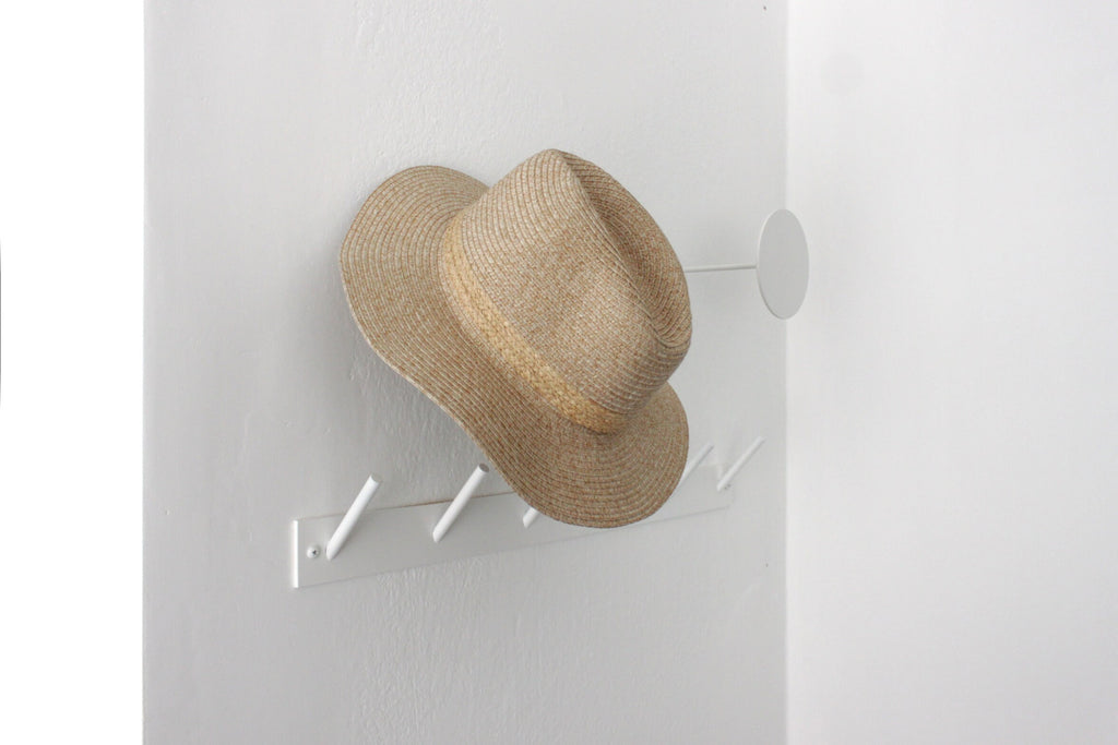 Wall Mount Hat Display: Metal Cap Holder Rack