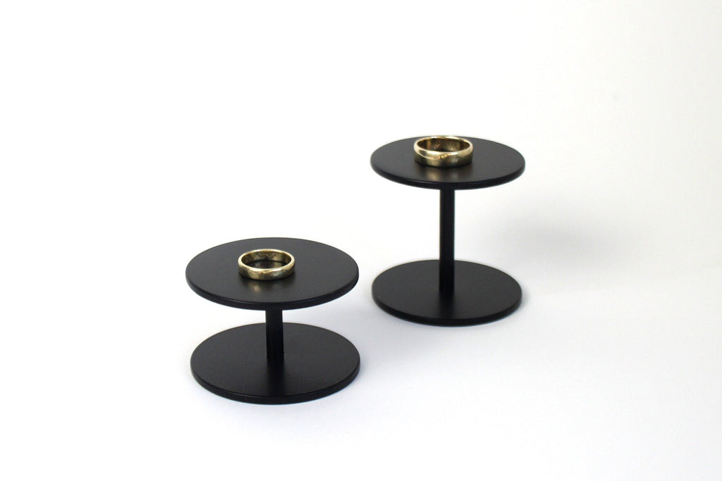 Steel Jewelry Display Stand Set: Modern Exhibition Stands