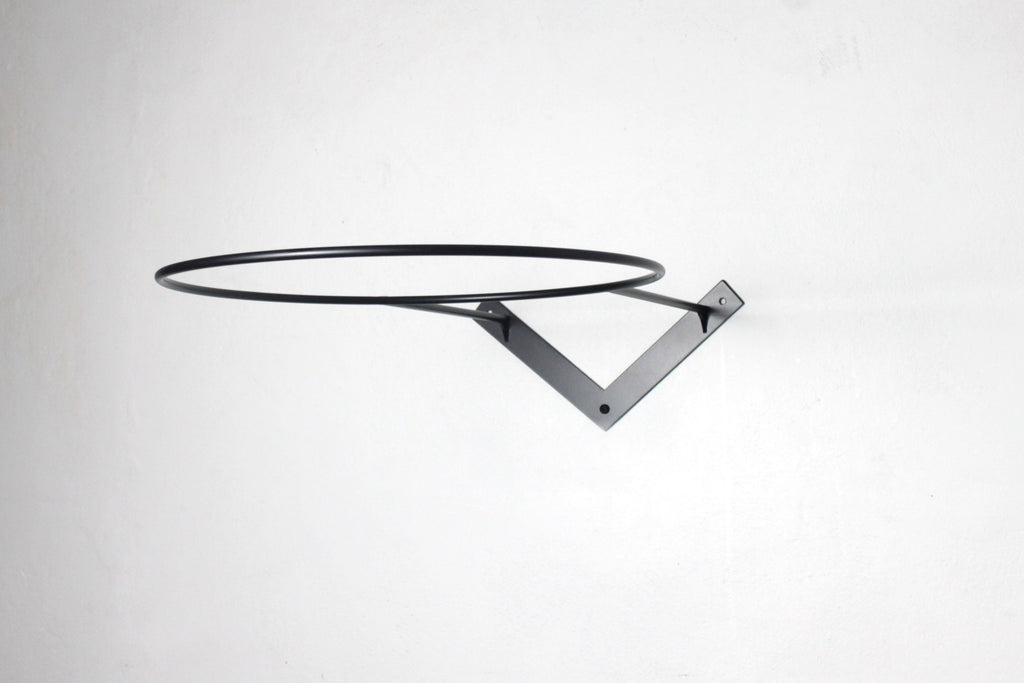 XL Yoga Ball Holder: Wall Mount Metal Rack (up to 85cm)