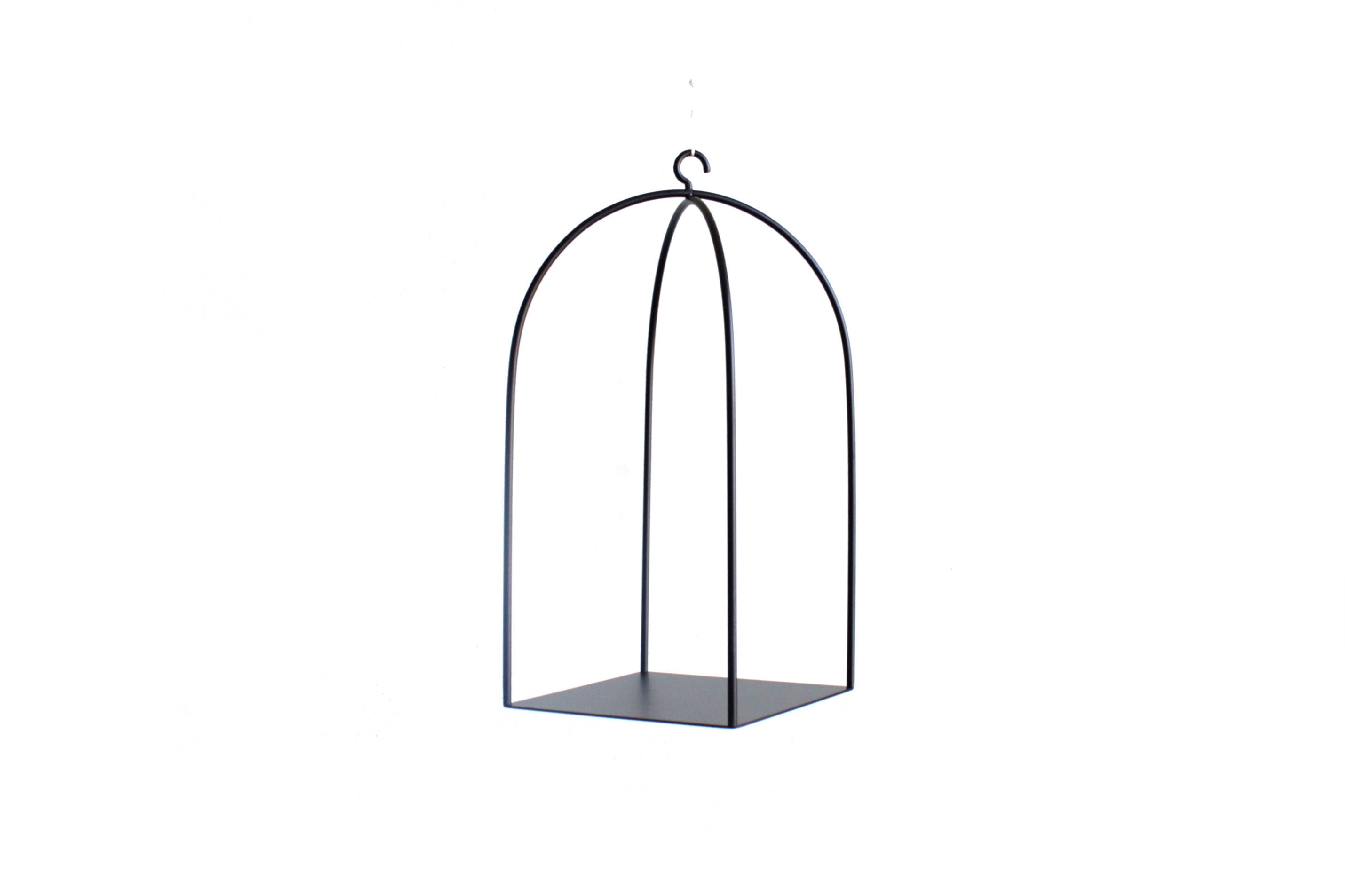2 Birdcage plant holder large and small