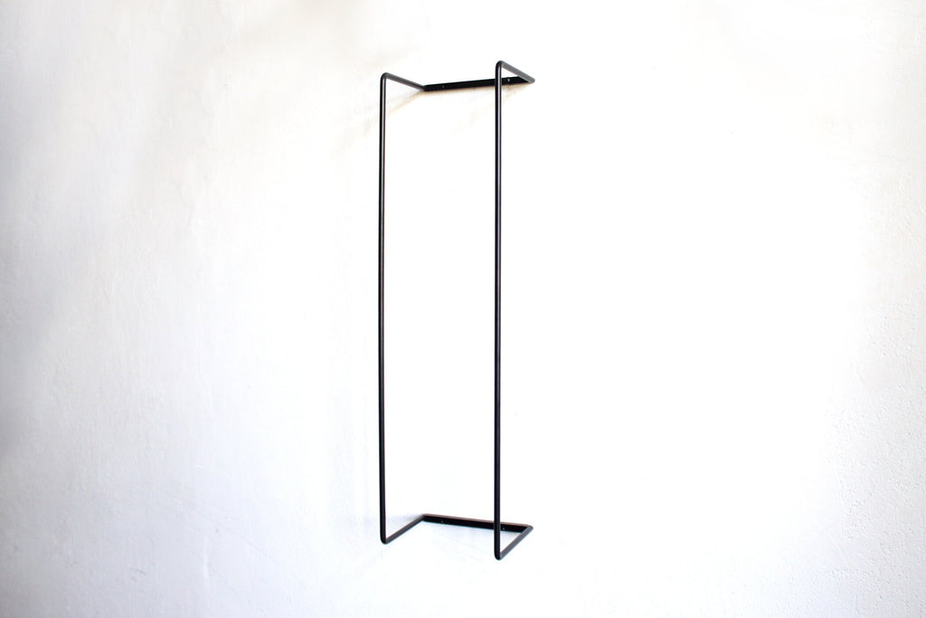 Wall Mount Towel Holder: Solid Steel Bathroom Organizer