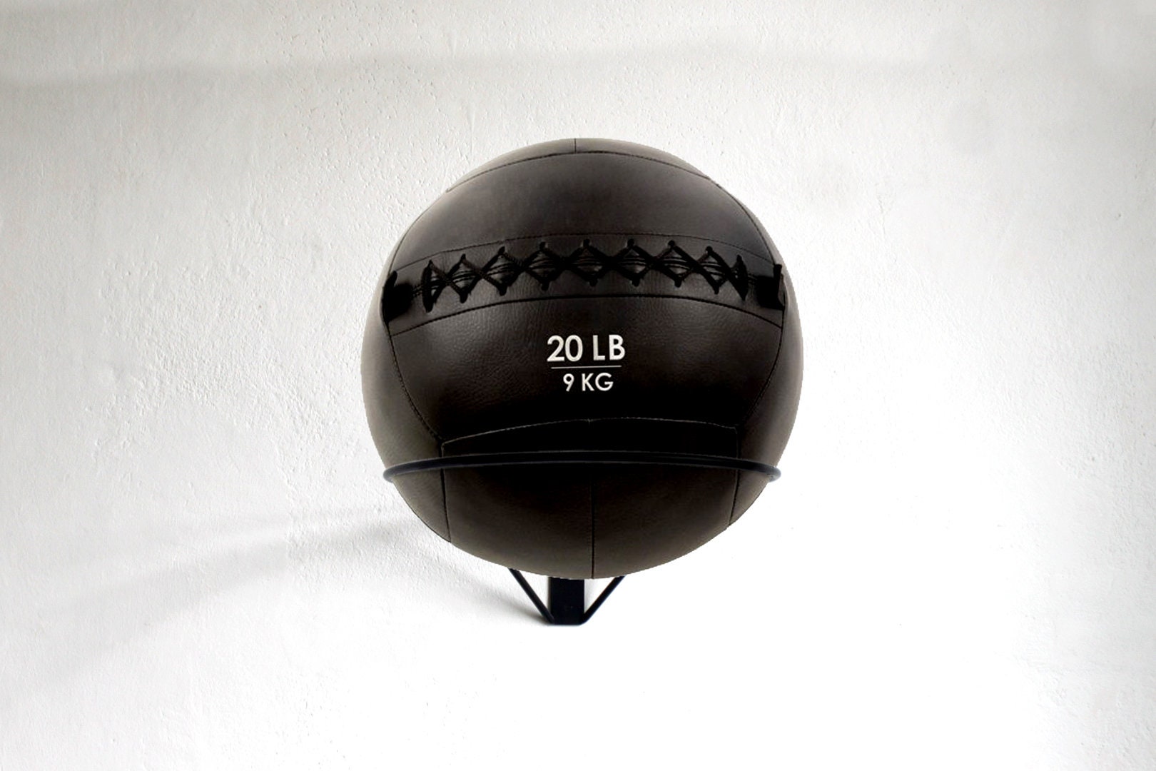 Large Medicine Ball Wall Holder: Heavy Weight Slam Ball Rack