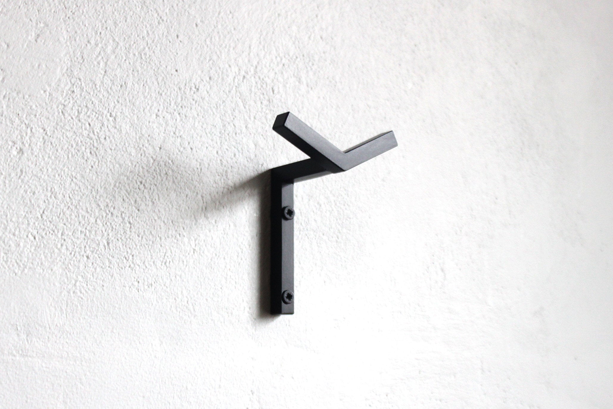 Bathroom hooks hanger - metal steel welded powder coated hook - Towel or accessories holder