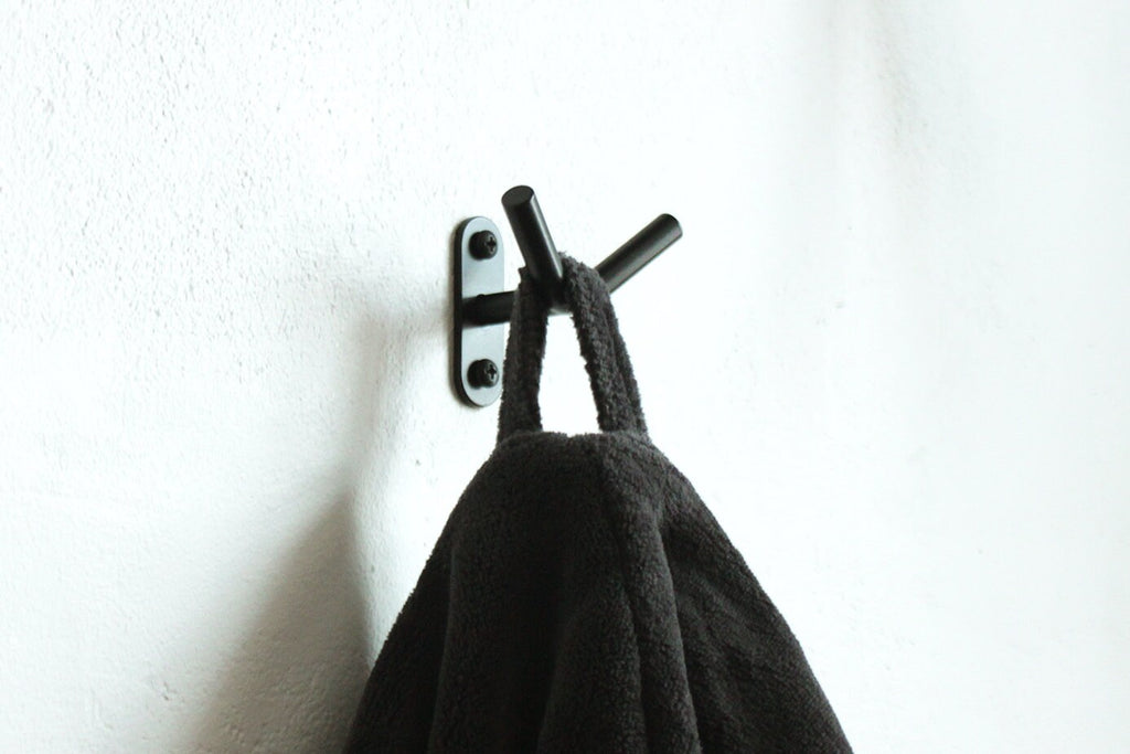 Multi-purpose hook hanger - metal steel welded powder coated hook - interior accessories holder