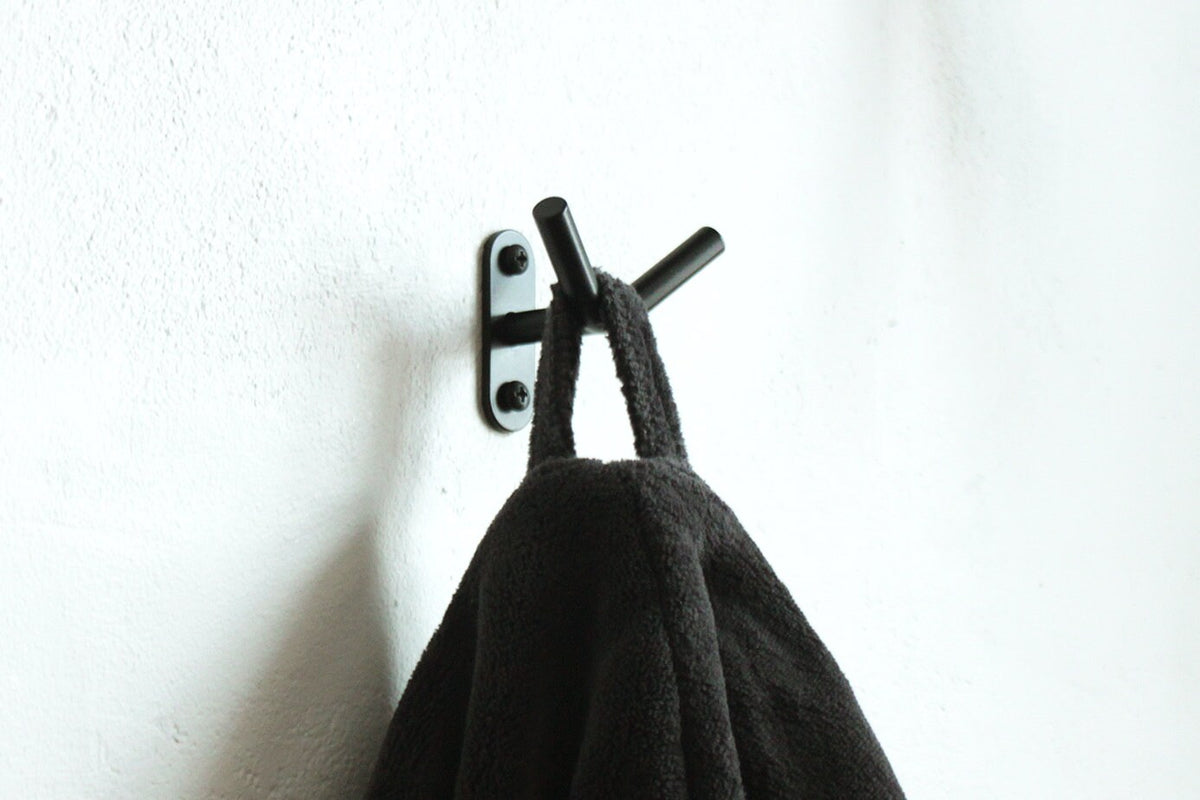 Multi-purpose hook hanger - metal steel welded powder coated hook - interior accessories holder
