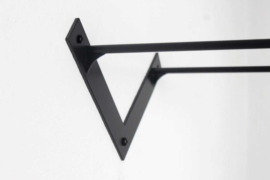 XL Yoga Ball Holder: Wall Mount Metal Rack (up to 85cm)
