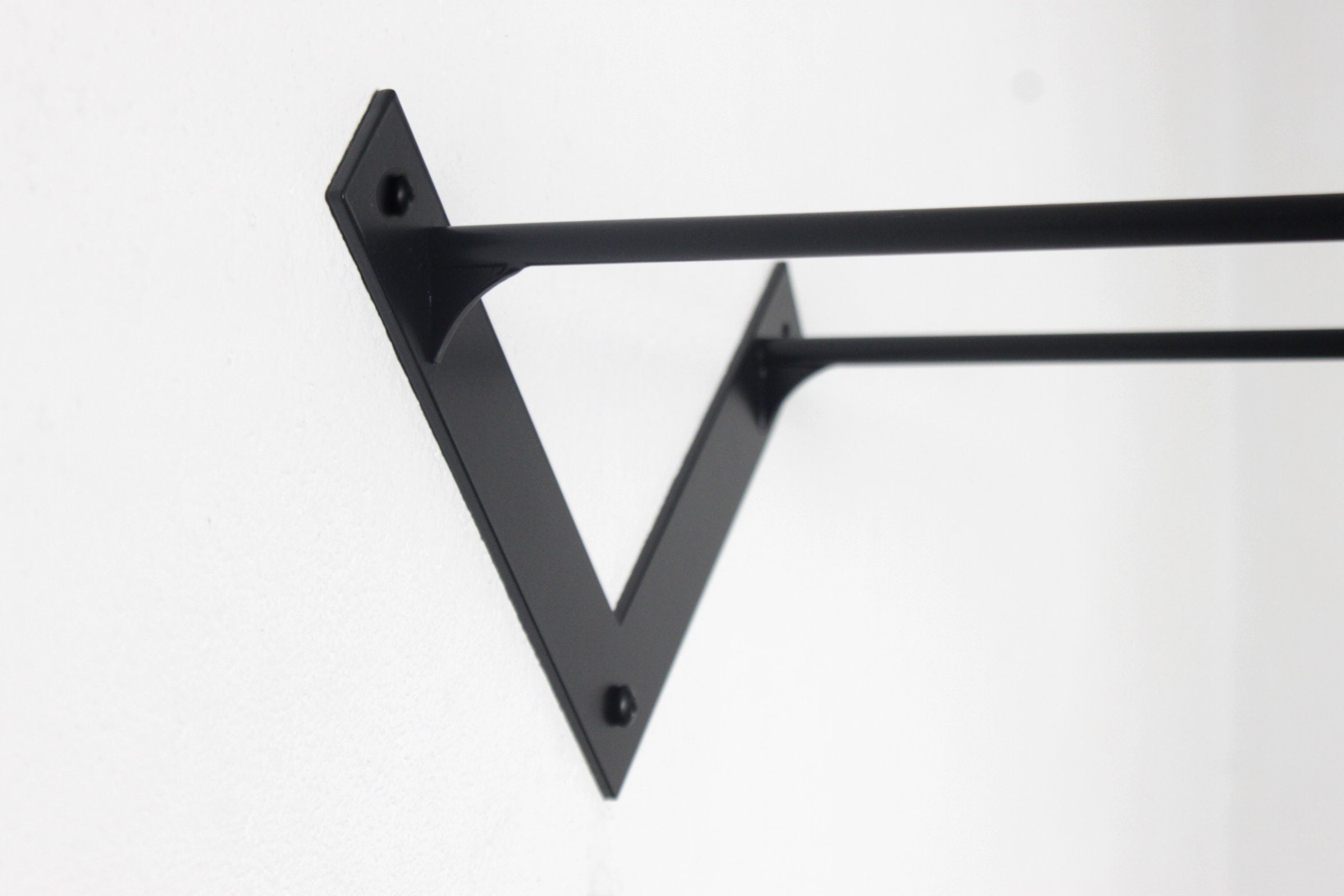 XL Yoga Ball Holder: Wall Mount Metal Rack (up to 85cm)