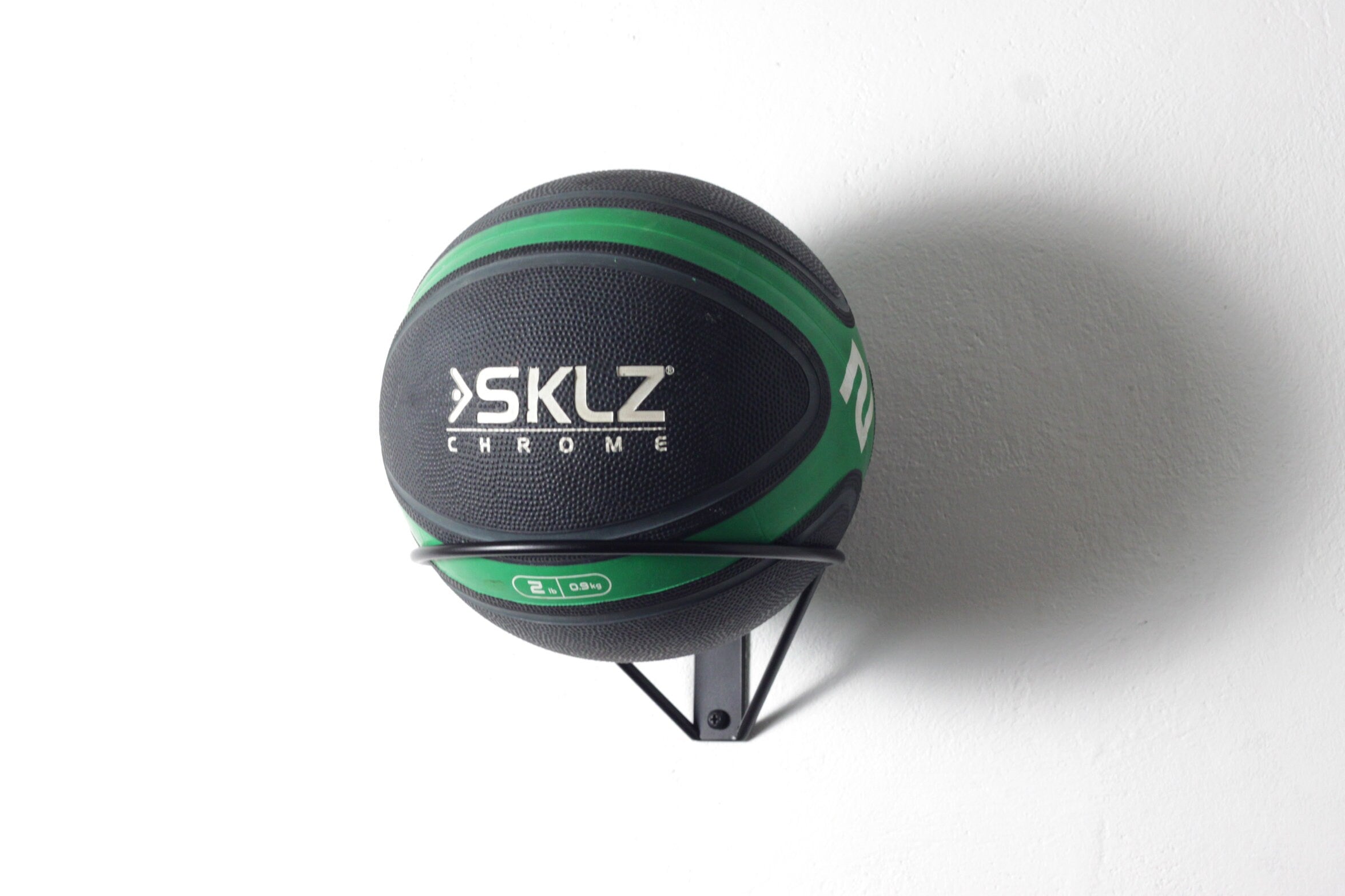 Medicine Ball Holder: Heavy Weight Ball Wall Display