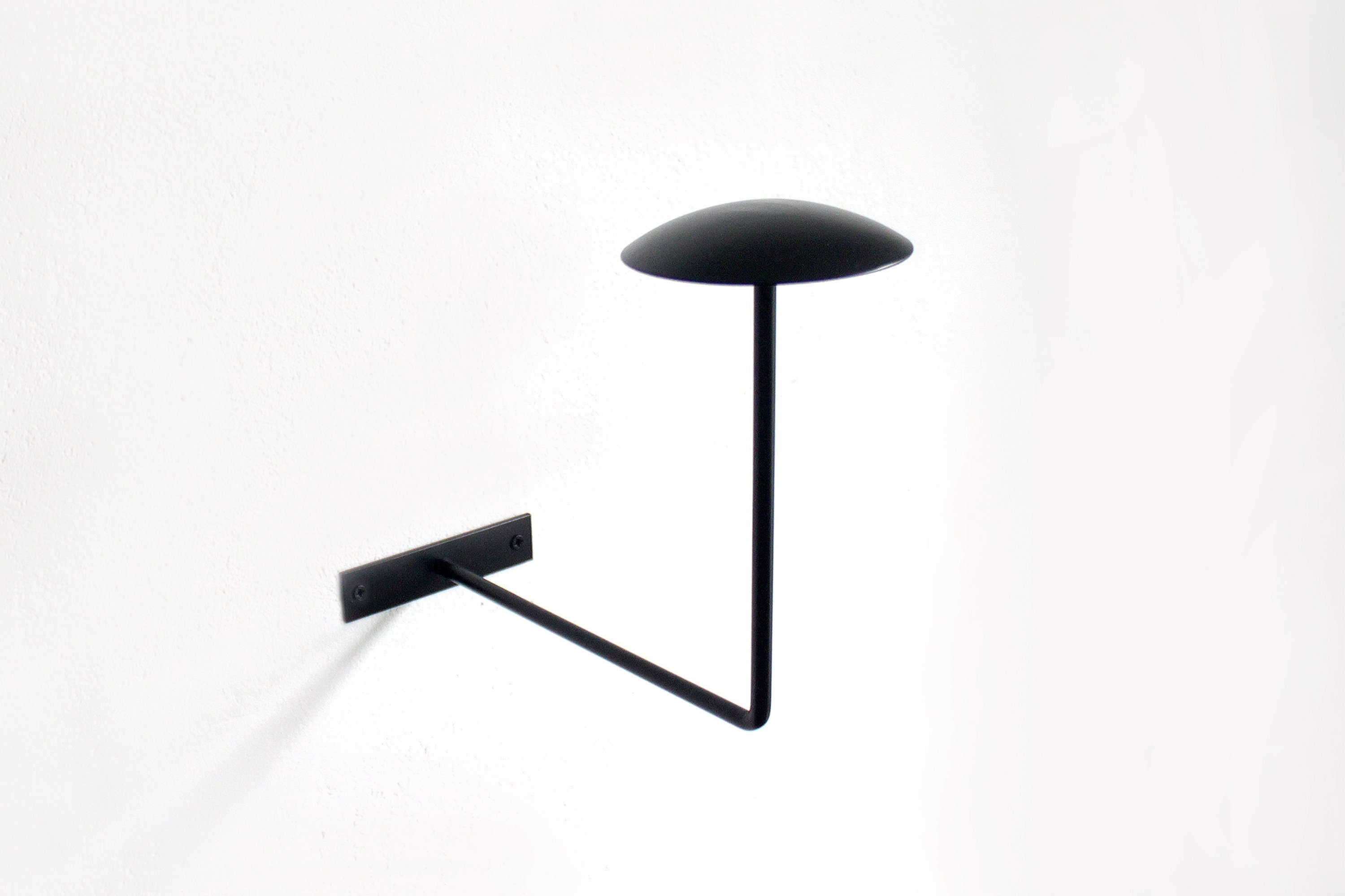 Steel Motorcycle Helmet Rack: Universal Bike Helmet Holder
