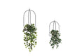 2 Birdcage plant holder large and small