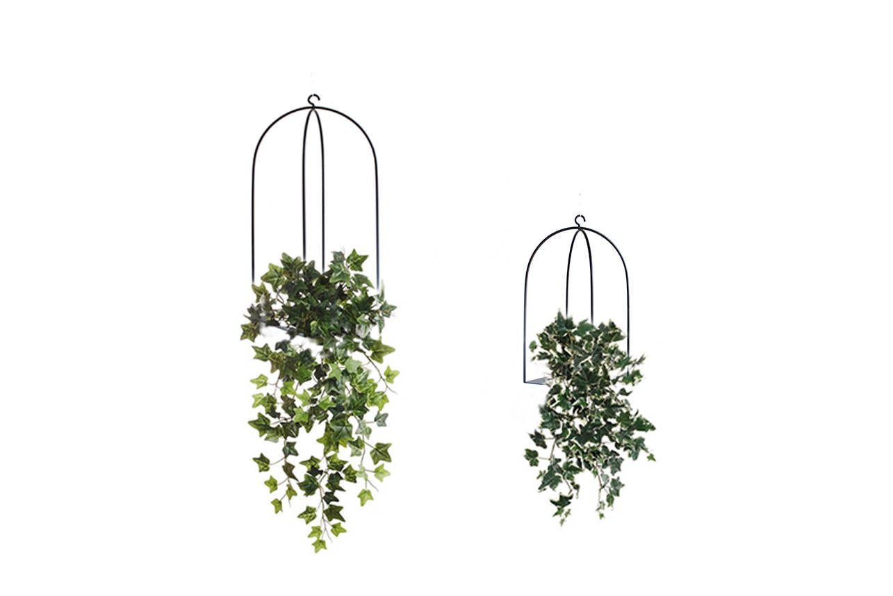 2 Birdcage plant holder large and small