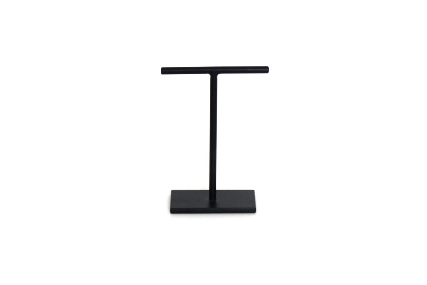 Short earring hanging display stand welded and black colored - jewellery accessories holder