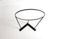 Wall Mount Balance Ball Holder: Powder Coated Steel Bosu Ball Display