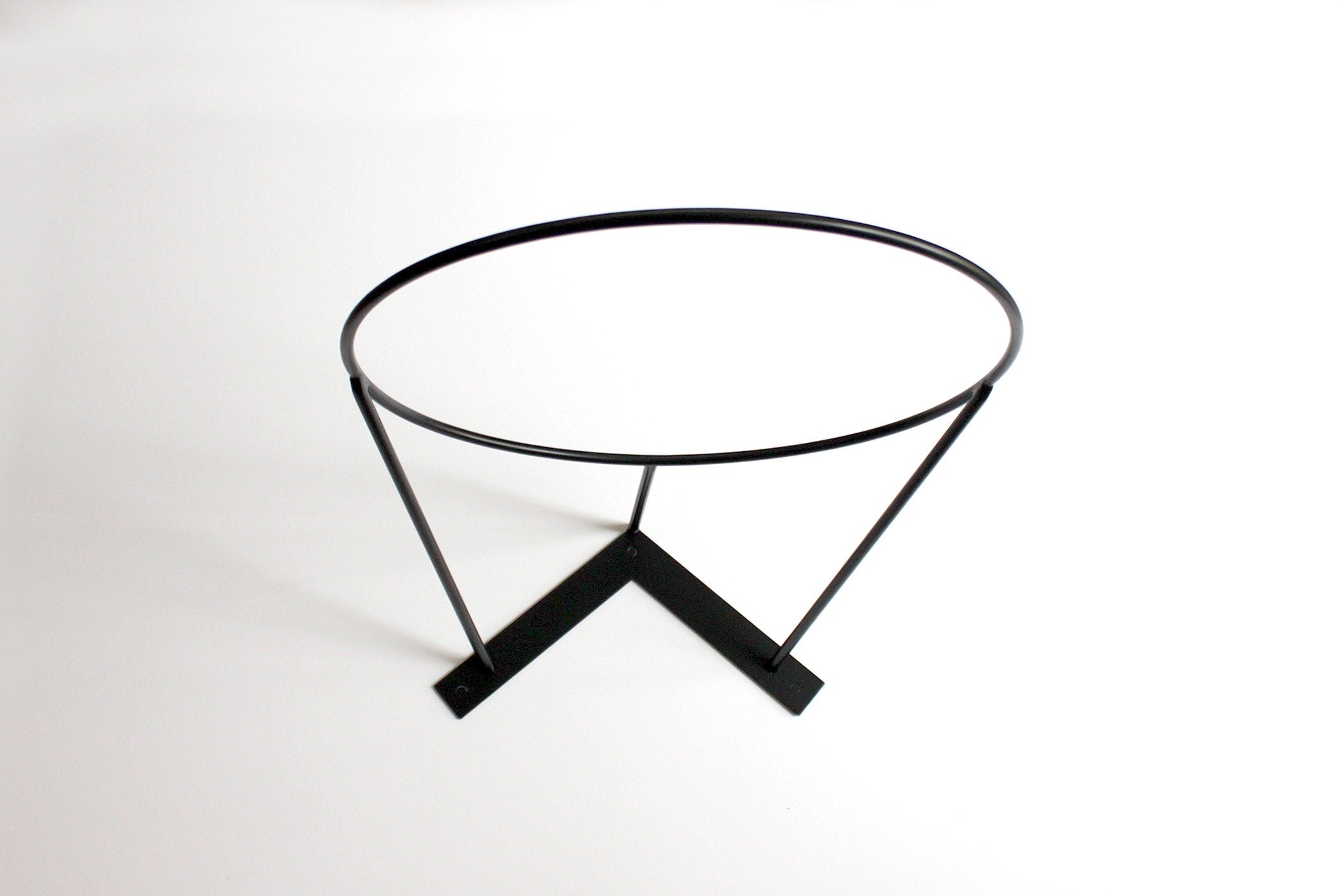 Wall Mount Balance Ball Holder: Powder Coated Steel Bosu Ball Display