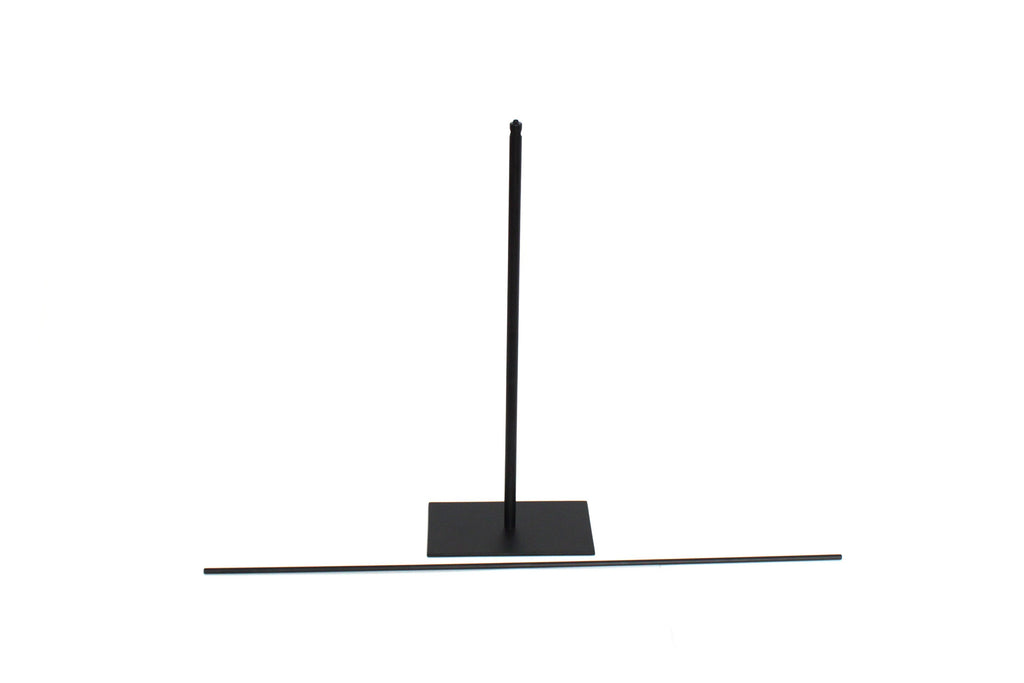 Black Steel Jewelry Stand: Necklace & Accessory Display